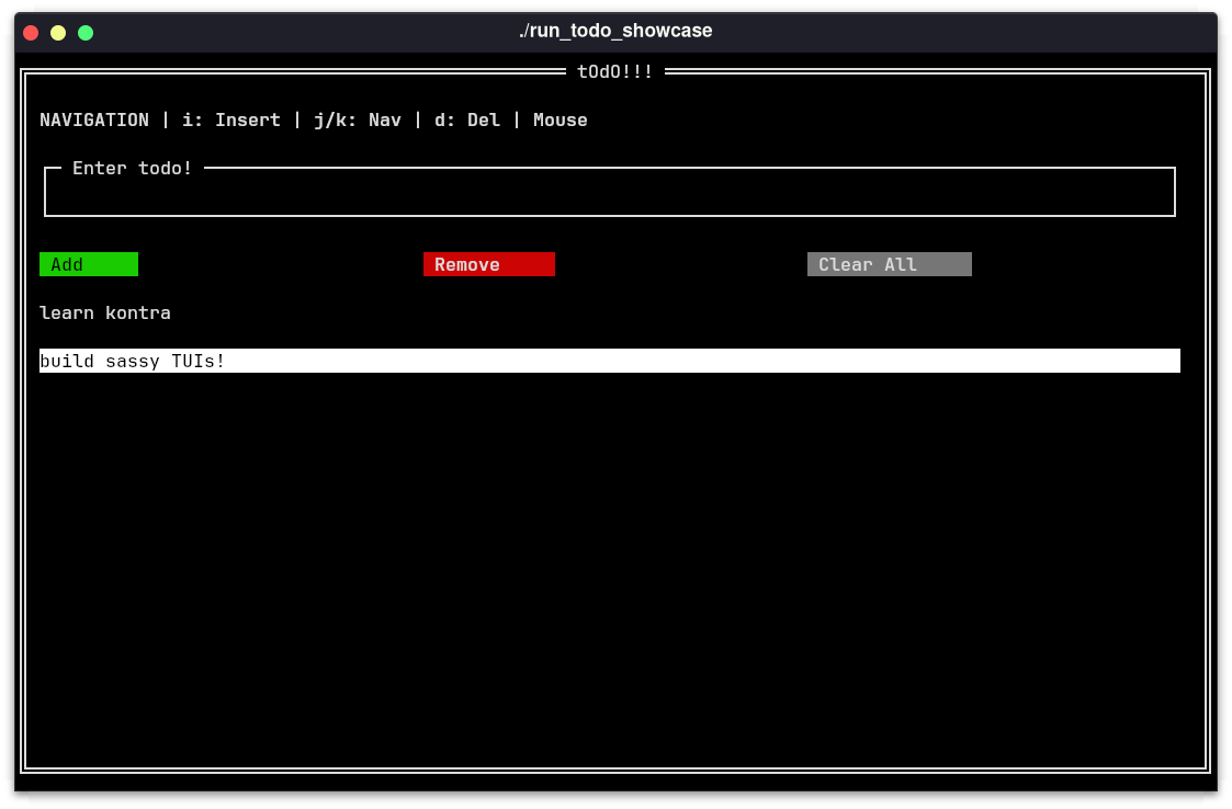 Todo App Example